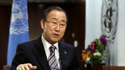 U.N. Secretary-General Ban Ki-Moon is reiterating his call for Israel to rescind its settlement plans in the strategic E area of the West Bank.